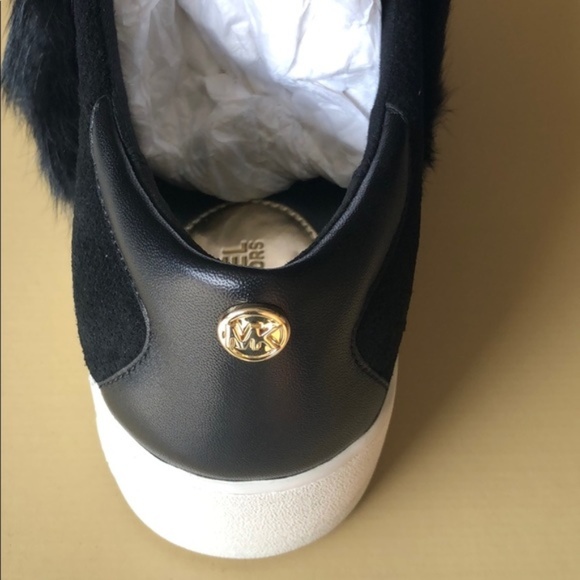 Michael Kors Maven Suede Sneakers 9 NEW IN BOX - Picture 4 of 5